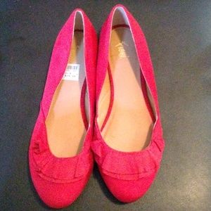 Ladies shoes red fiomi new with tags
